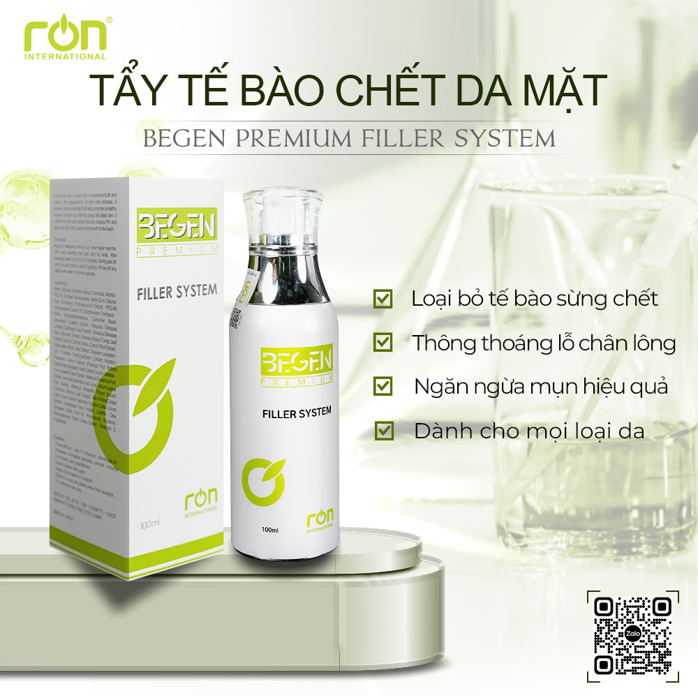 Tẩy Tế Bào Chết Mặt  (Begen Premium Filler System)100ml