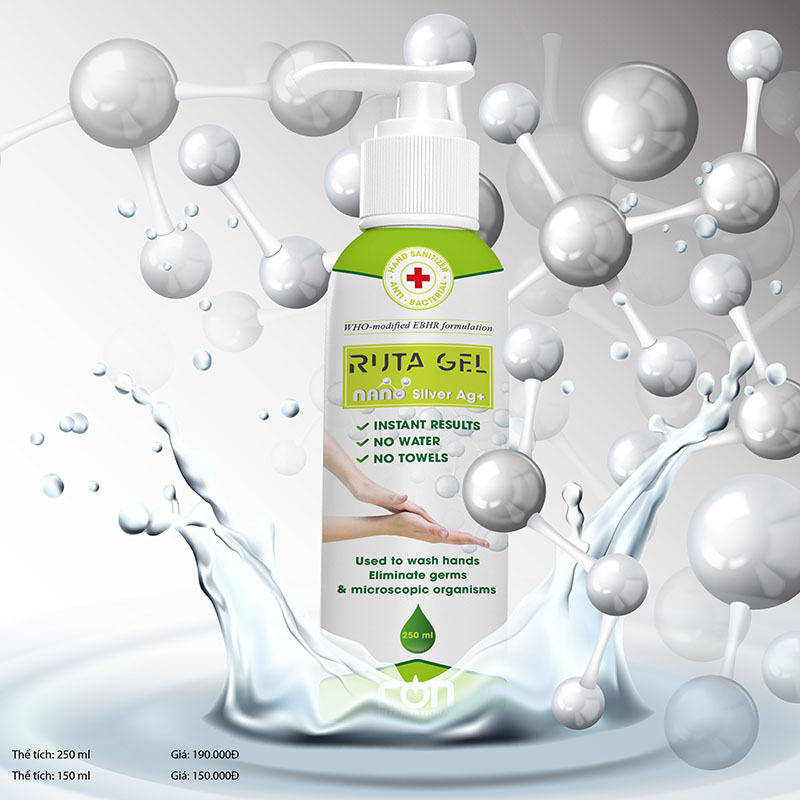 nước rửa tay khô Ruta Gel