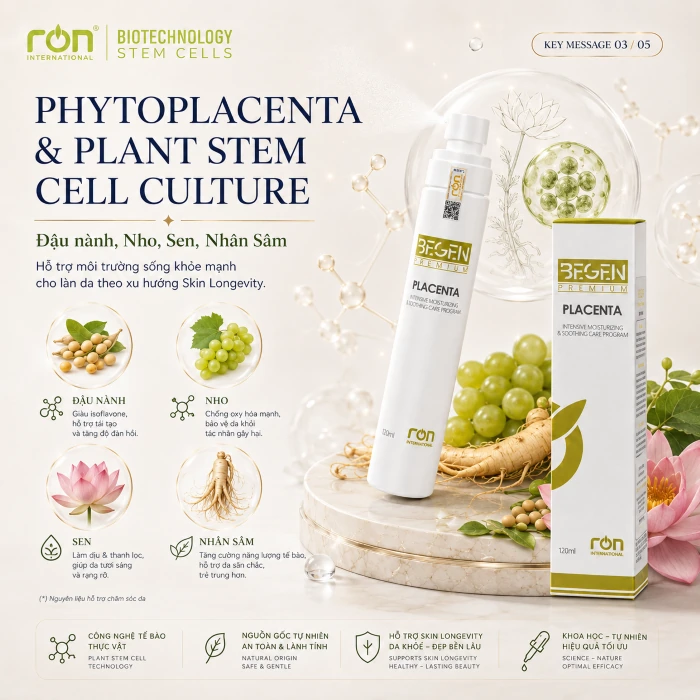 Phytoplacenta & Plant Stem Cell Culture – BEGEN PREMIUM PLACENTA MIST 120 ml