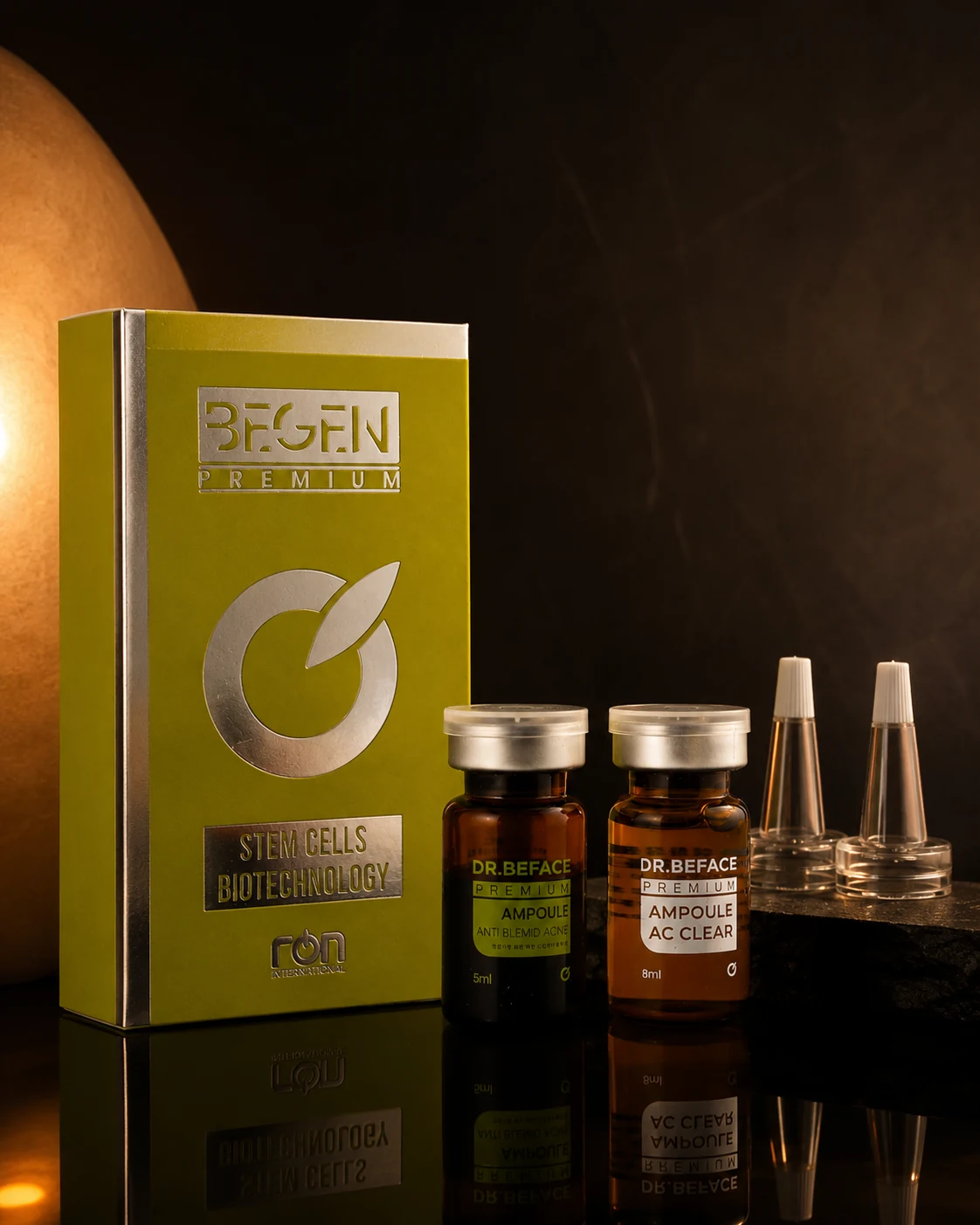 Bộ hộp và ampoule DR.BEFACE Premium
