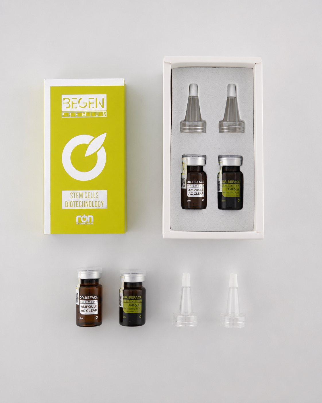 Quy cách bộ đôi AC Clear và Anti Blemid Acne