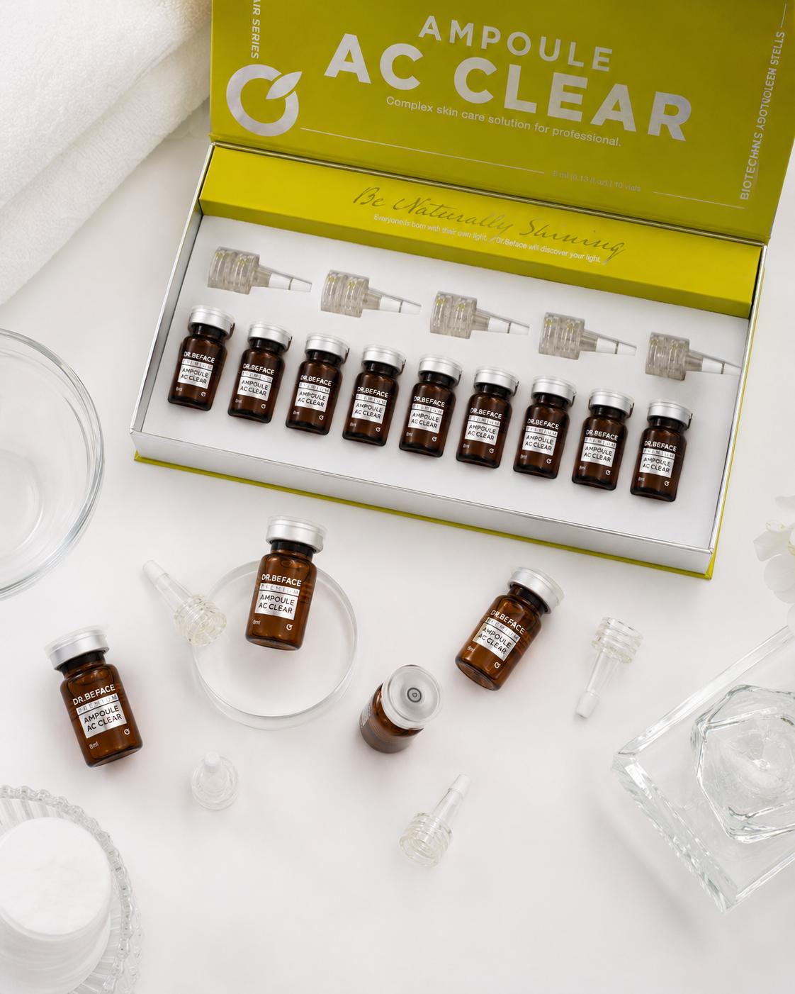 Set AC Clear mở hộp nhìn từ trên