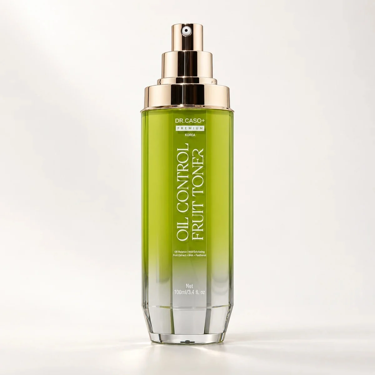 Chai toner chụp chính diện