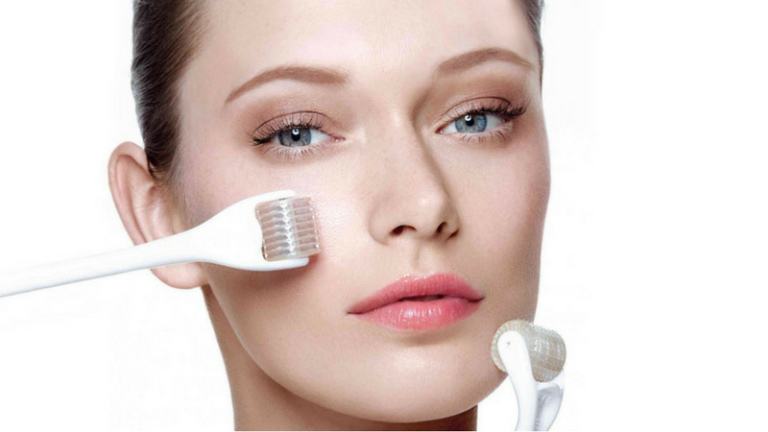 Minh họa dụng cụ lăn kim; không thể hiện kết quả thực hiện.