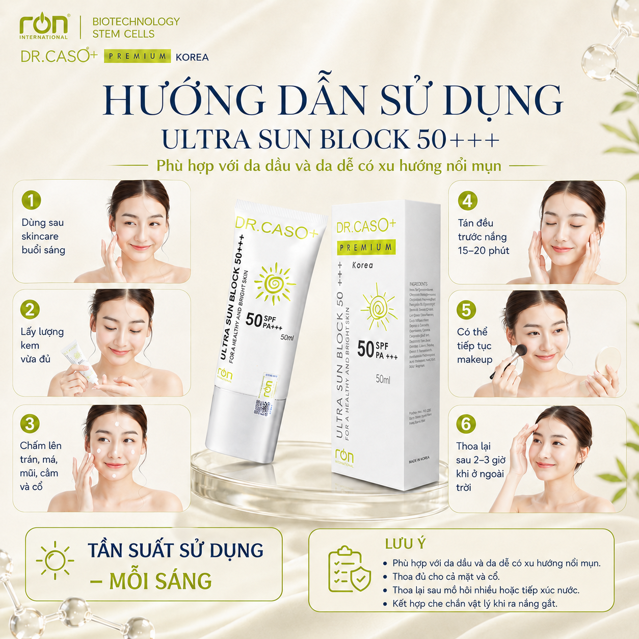Kem chống nắng caso (2)
