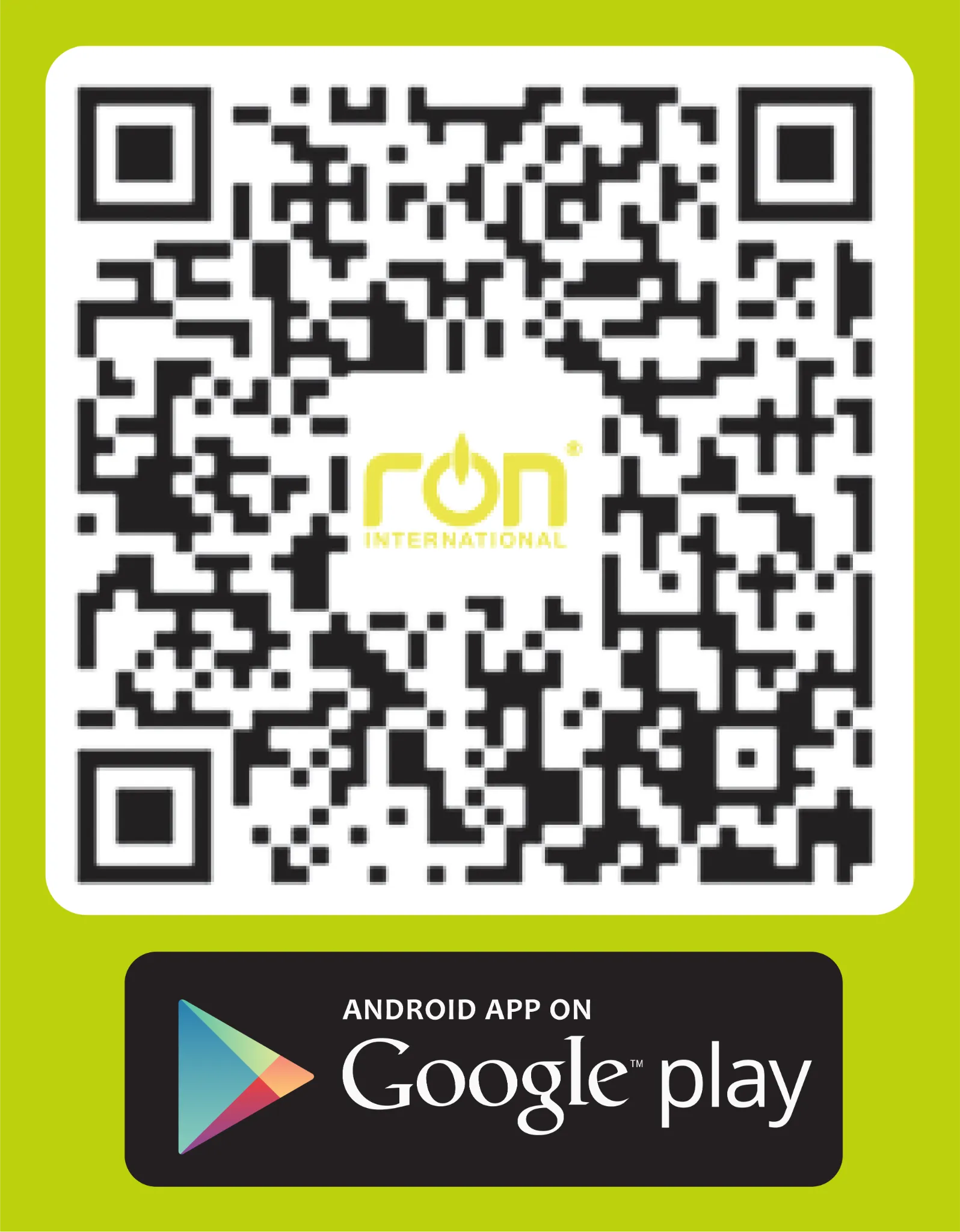 Mã QR ứng dụng RON trên Google Play